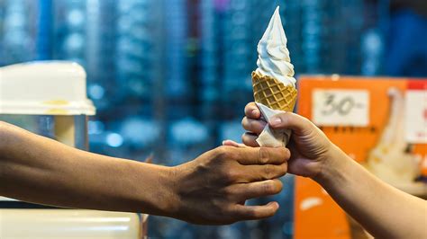 The Difference Between Soft Serve And Ice Cream Comes Down To Air