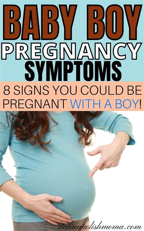Pregnancy Symptoms For A Boy