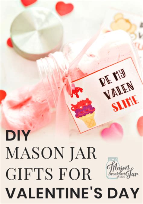 6 Mason Jar Diy Valentine Ts Mason Jar Breakfast