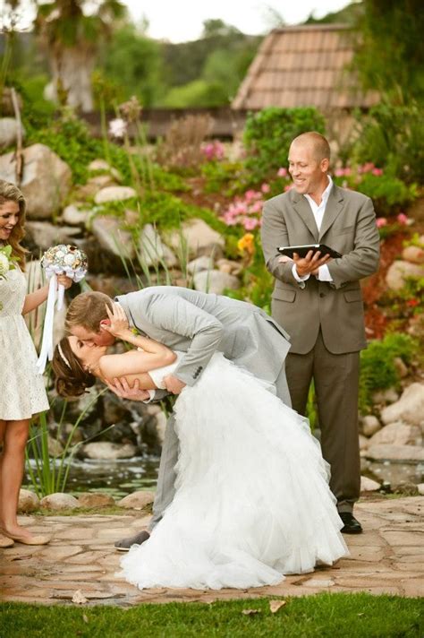 Beautiful First Kiss As Husband And Wife Wedding Inspiration Summer