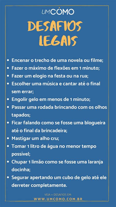 172 Desafios Para Fazer Com Amigos Para VERDADE Ou DESAFIO