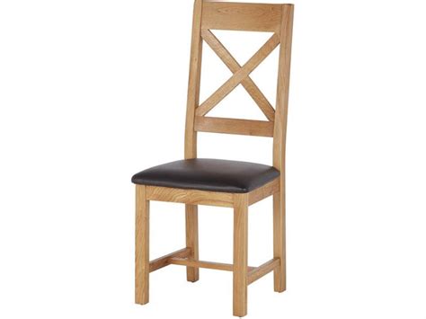 The british market and some customers who are looking for weight will choose the oak cross back dining chairs. Winchester Oak Cross Back Dining Chair With Brown Seat - Furniture Barn