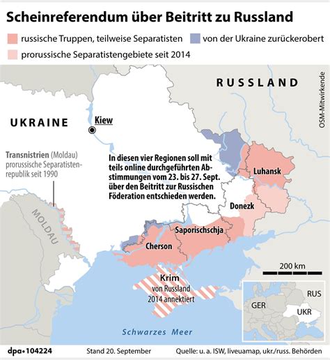 Krieg in der Ukraine – Warum Russland auf Scheinreferenden setzt