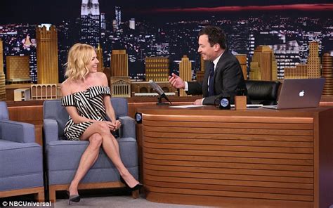 Sienna Miller Shows Off Her Enviable Legs As She Appears On The Tonight