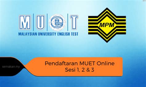 Tarikh pemgumuman keputusan ujian malaysian university. Semakan Keputusan MUET 2020 Sesi 1 2 3 Online & SMS