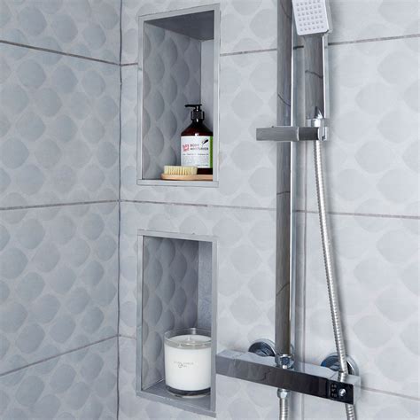 Here are 14 fresh shower ideas for your bathroom from the team at victorian plumbing. Recessed Shower Shelf Ideas