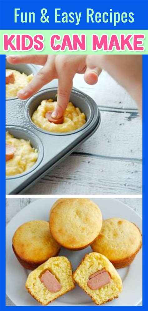 15 Fun And Easy Recipes For Kids To Make Clever Diy Ideas