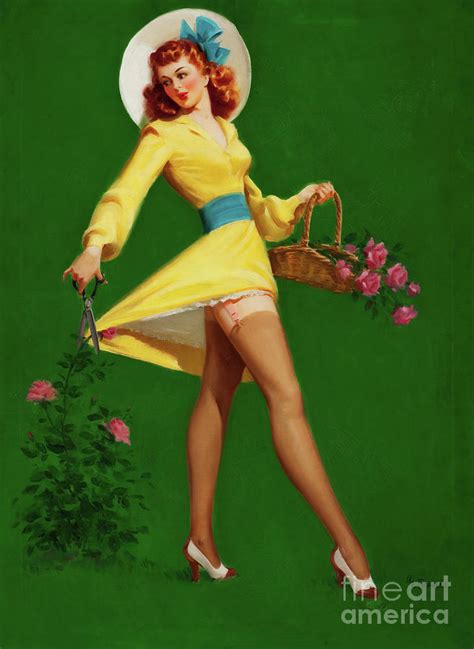 Art Frahm Nipped In The Bud Painting By Magical Vintage Pixels