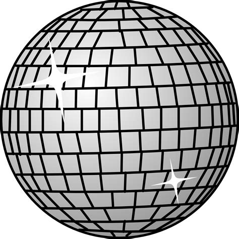 Onlinelabels Clip Art Disco Ball