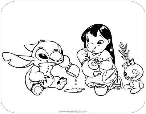 Supercoloring.com is a super fun for all ages: Lilo and Stitch Coloring Pages (2) | Disneyclips.com
