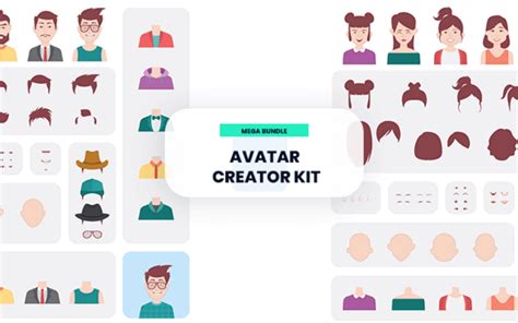 Avatar Creator Kit Stockelementsfx