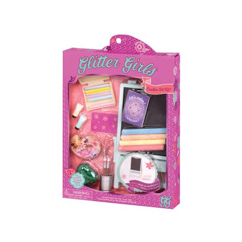 Creative Art Kit Art Playset For Dolls Glitter Girls