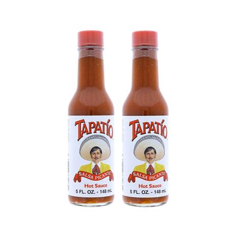 Amazon Tapatio Hot Sauce Original Oz Glass Bottles Salsa Picante Grocery