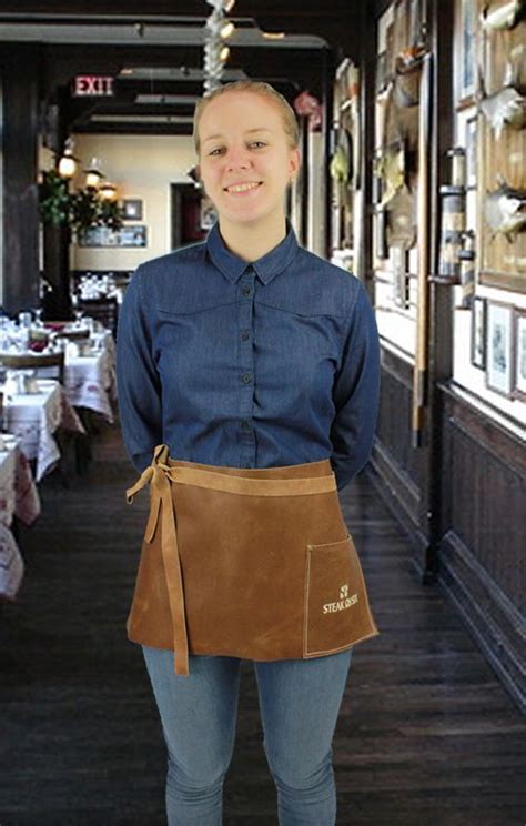 Leather Aprons Ideal For The Hospitality Industry Embroidered Or Embossed Restaurant