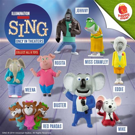 collect your sing happy meal toys at mcdonalds ~ pskmc