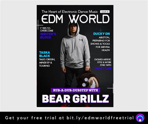 Issue 50 Of Edm World Magazine Is Live See Whos Inside