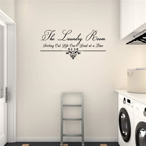 Home And Garden Home Décor Laundry Room Quote Vinyl Wall Decal Sticker
