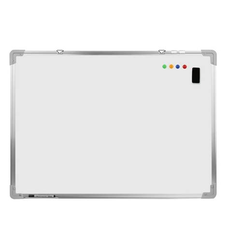 Magnetic Dry Erase Whiteboard 48 X 36 Inches With Marker Tray Sturdy