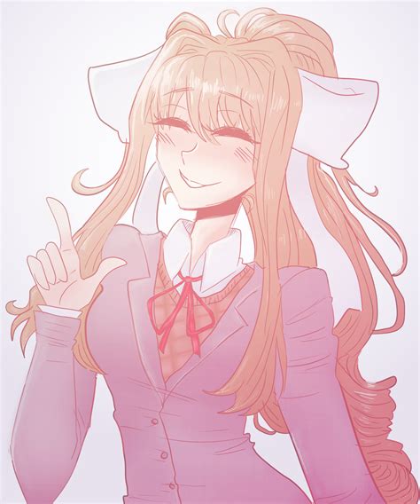 Monika Ddlc By Inked Vision On Deviantart