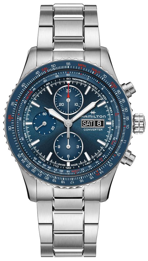 Hamilton Watch Khaki Aviation Converter Auto Chrono H76746140 Watch