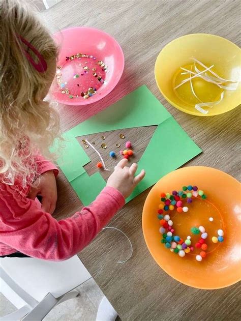 20 Ideen Für Weihnachtsbasteln Mit Kleinkindern Von 1 Bis 3 Jahren