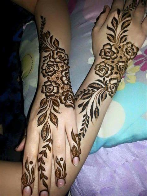 Floral Henna Designs For Hands Fashion Beauty Mehndi Jewellery Blouse