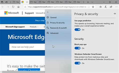 Microsoft Edge Pop Ups How To Turn Pop Up Blocker Or Off In 10