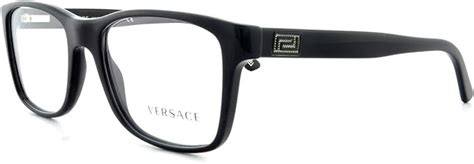 Versace Ve3151 Eyeglasses Gb1 Shiny Black 52mm Versace