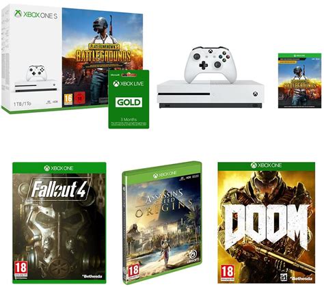 Buy Microsoft Xbox One S Games And Live Gold Subscription Bundle Free