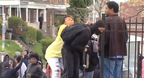 Video Mom Beats Son Live On Tv For Rioting In Baltimore Black