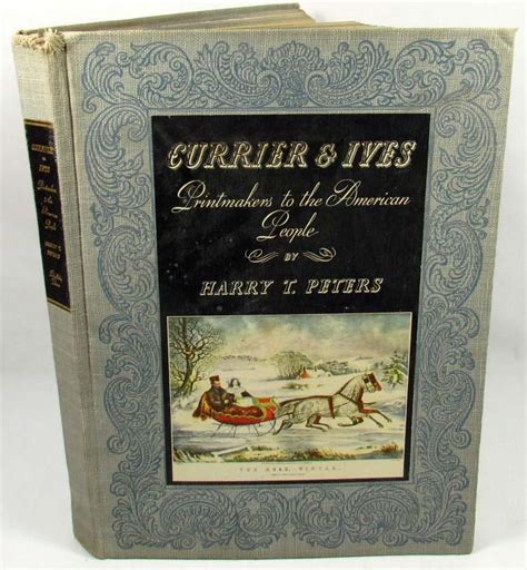 1942 Special Ed Currier And Ives Hardcover Book
