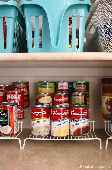 Matching canisters in various sizes look great and keep everything in it's proper. Kitchen Pantry Organization Makeover |Free Printable Labels
