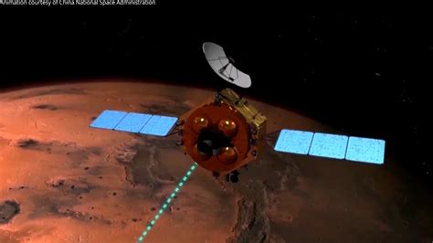 Tianwen 1 Mars Orbit Insertion Youtube