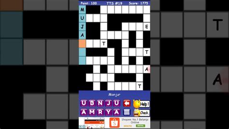 Sesuai dengan namanya kunci jawaban tts lontong lengkap merupkan sebuah aplikasi jawaban dari game tts lontong karya gambir studio. Kunci jawaban tts #19 - YouTube