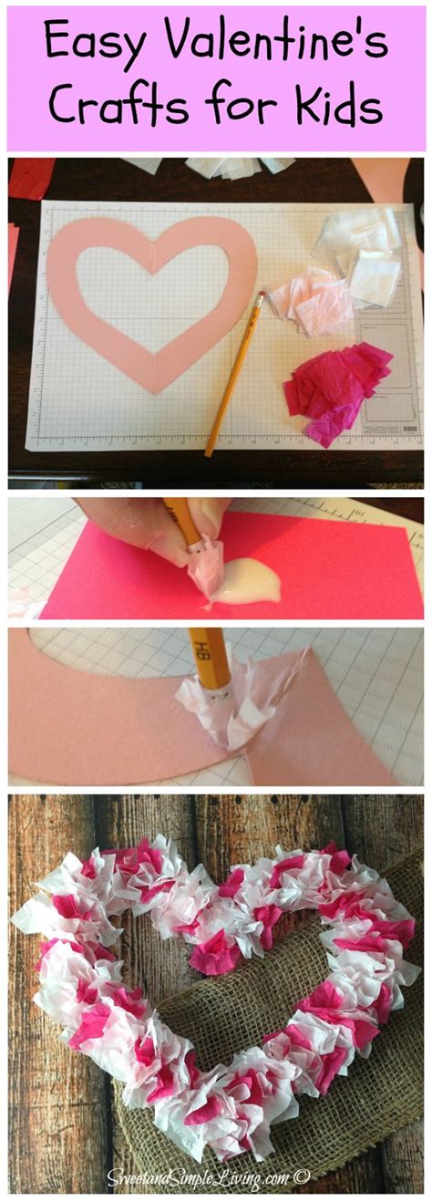 20 Homemade Valentine Crafts For Kids To Make Diy Ready