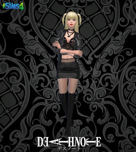 Sim 15 Death Note Misa Amane Outfit2 By B4rapture11572 On Deviantart