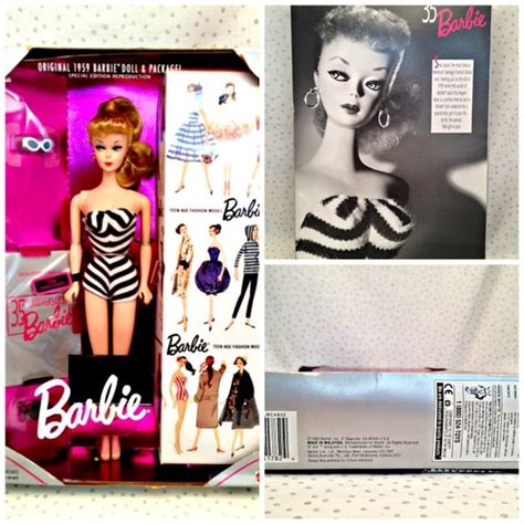 Vintage 35th Anniversary Barbie Original 1959 Barbie Doll