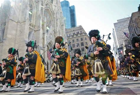 New York City Awash In Green For St Patricks Day Parade