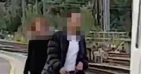 Shameless Couple Have Sex In Broad Daylight At Busy London Train Station Then Casually Stroll On