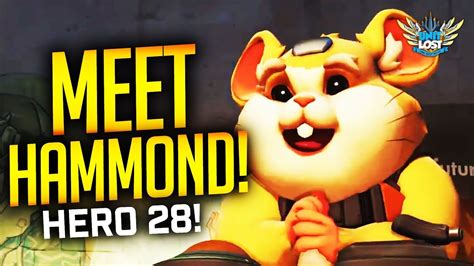 Overwatch Hammond Revealed Hamster Hero Youtube