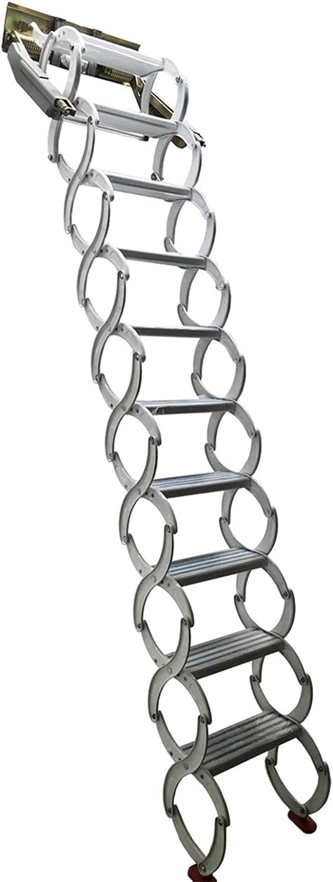 Buy Techtongda Attic Ladder Aluminum Magnesium Alloy Folding Loft