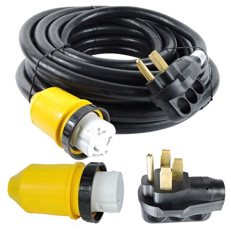 Leisure Cords 50 Powerextension Cord With 50 Amp Male Standard 50
