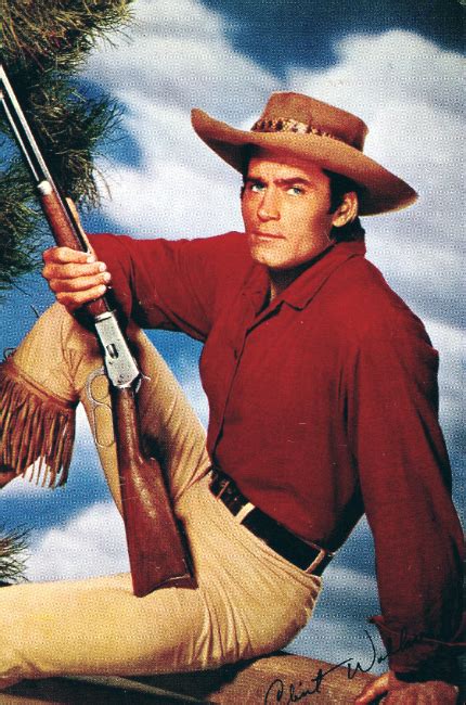 Promotional Still Of Clint Walker For The 1959 Movie Yellowstone Kelly
