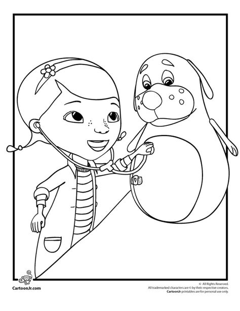 20 free printable doc mcstuffins coloring pages