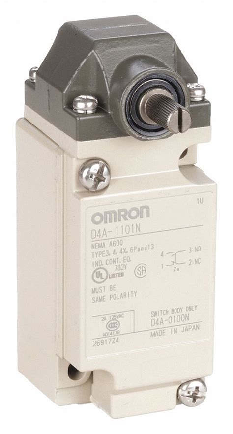 Omron Spdt 10a 600v Heavy Duty Limit Switch 2clp9 D4a1101n Grainger