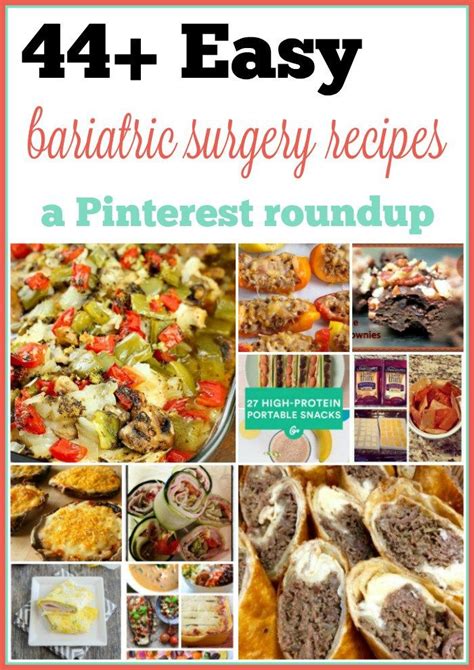 Some good examples might be smoothies, milkshakes, apple sauce, pudding, ice cream, soup, and protein shakes. Bariatric Surgery Recipes … | Bariatric friendly recipes