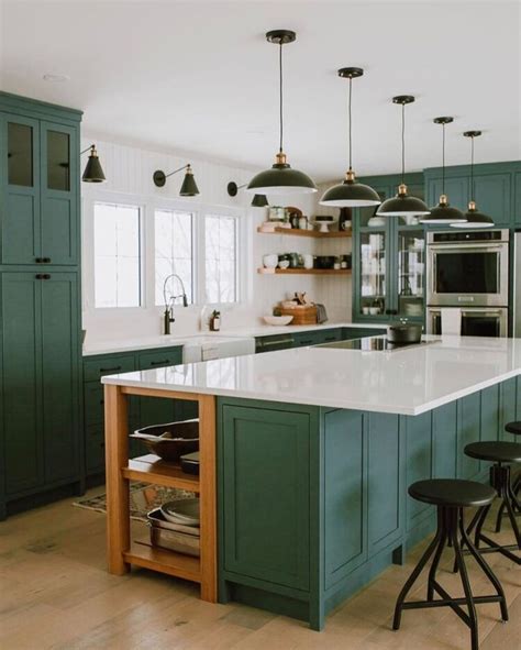 The Best Of Green Paint Colors — Scout And Nimble Green Kitchen