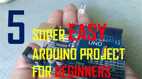 5 Easy Arduino Project For Beginners Youtube