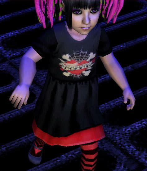 Mod The Sims Mommys Little Monsters Goth Toddler Dresses