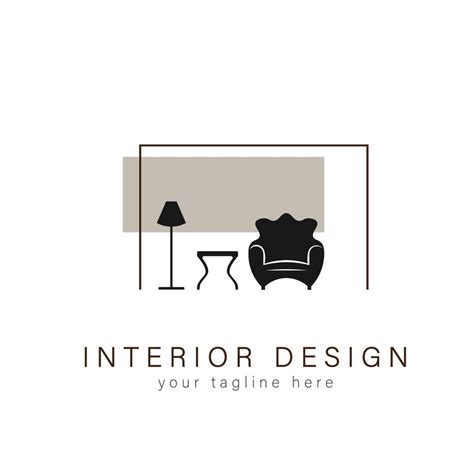 Furniture Logo Interior Design Abstract 14895047 Vector Art At Vecteezy